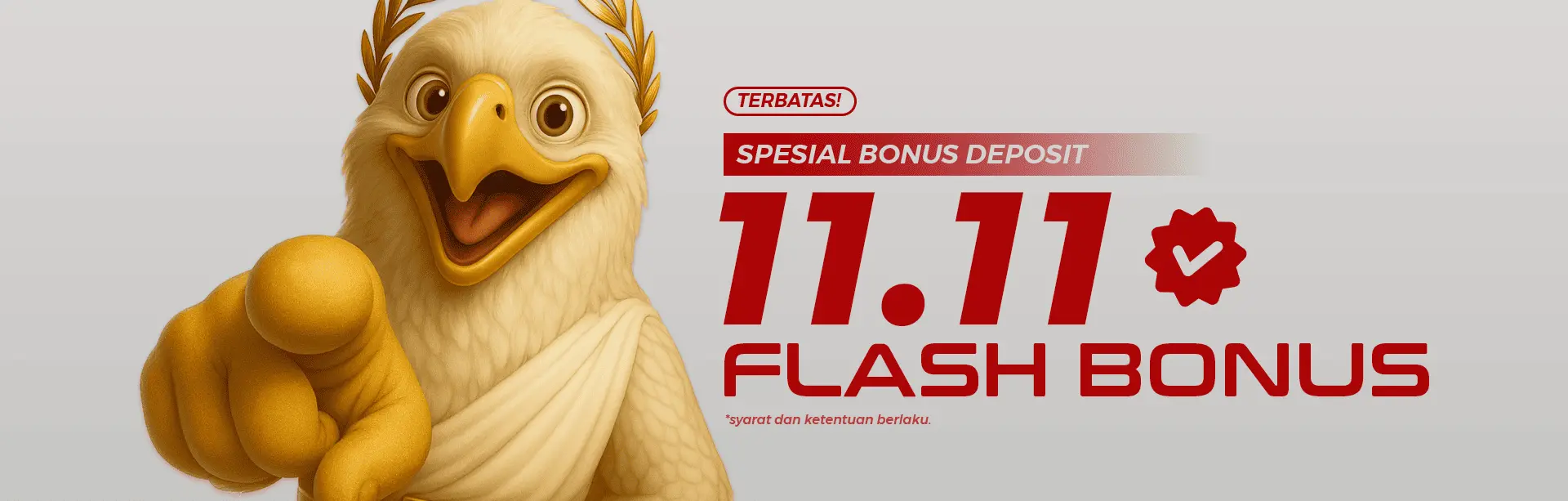 FLASH BONUS 11.11
