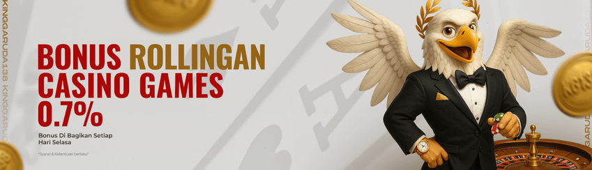 BONUS ROLLINGAN CASINO UP TO 0.7%