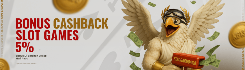 BONUS CASHBACK SLOT UP TO 5%