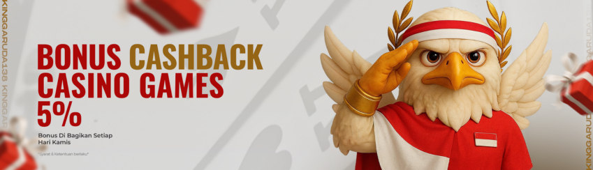 BONUS CASHBACK CASINO UP TO 5%